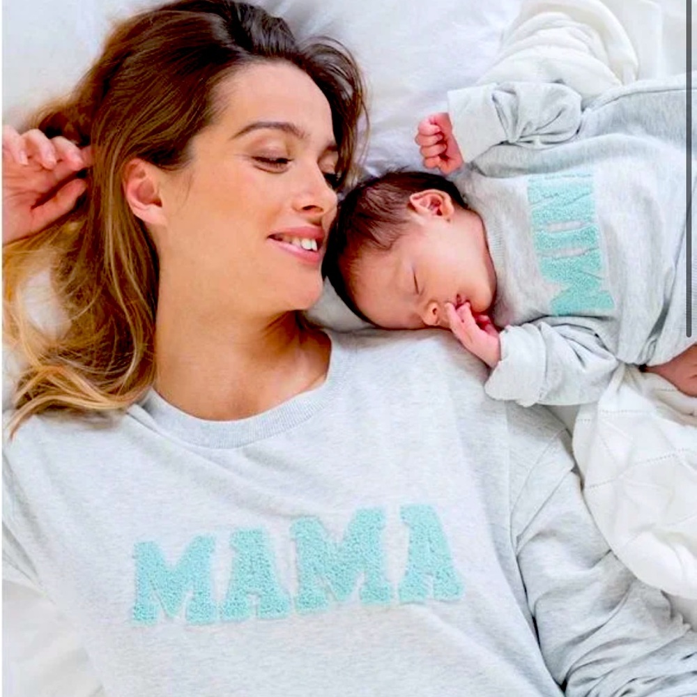 Seraphine Mama and Mini cotton sweater set